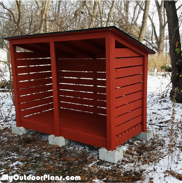Simple Firewood Shed