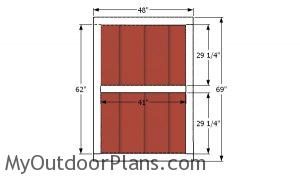 Door - 8x10 cheap shed plans