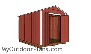 How to build a 8x12 cheap shed