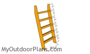 Assembling the ladder