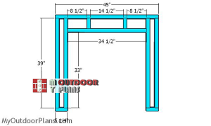 Back-wall-frame---4x8-chicken-shelter