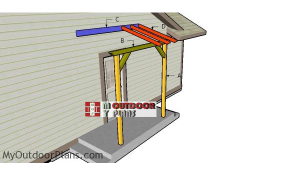 Building-a-front-porch-cover