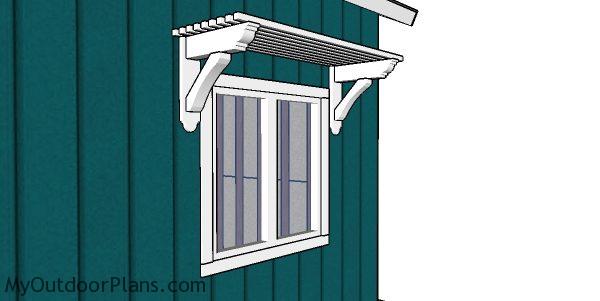 Window Trellis Plans MyOutdoorPlans Free Woodworking ...