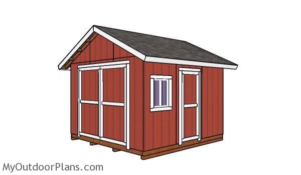 12x12 shed plans - free pdf download myoutdoorplans