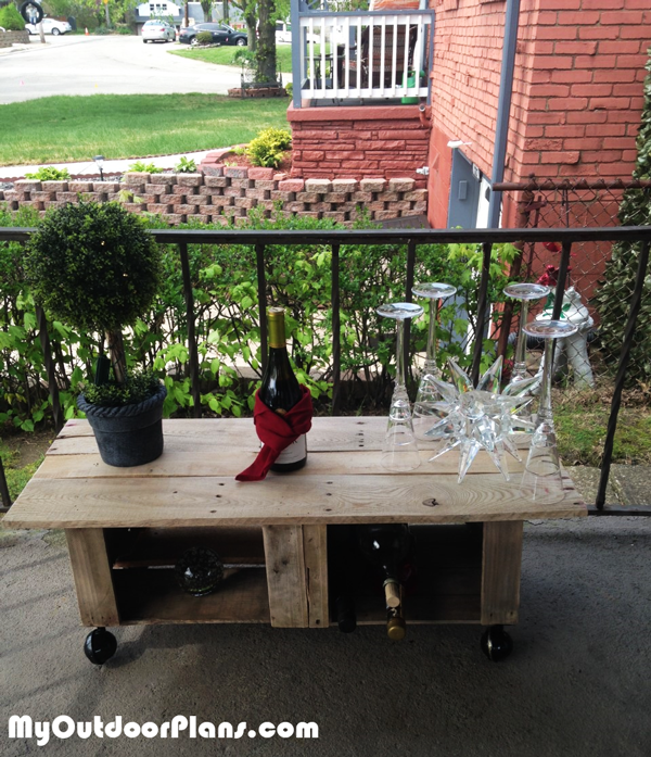 DIY Crate Table
