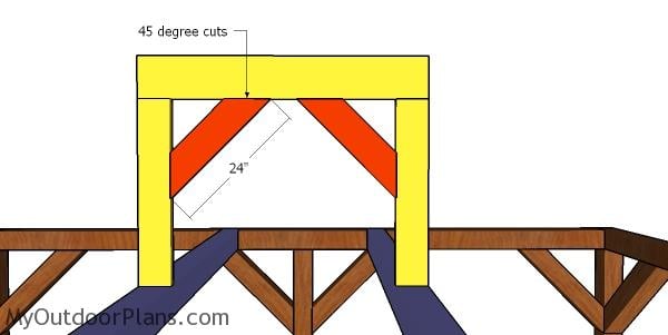 Hip Roof Drawings Hip Roof Roof Roof Framing