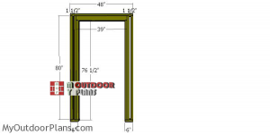 Front-wall-frame-4x12-shed