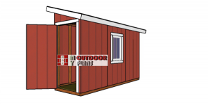 How-to-build-a-4x12-lean-to-shed
