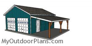 How to build an attached carport