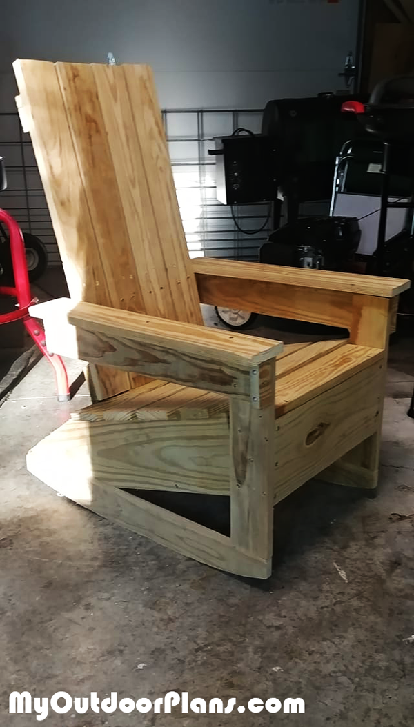 Rocking Adirondack Chair - DIY Project
