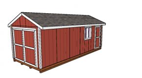 10×24 Shed – Free DIY Gable Plans