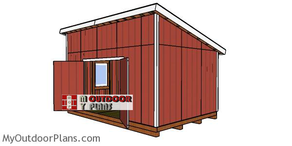 How-to-build-a-12x18-lean-to-garden-shed