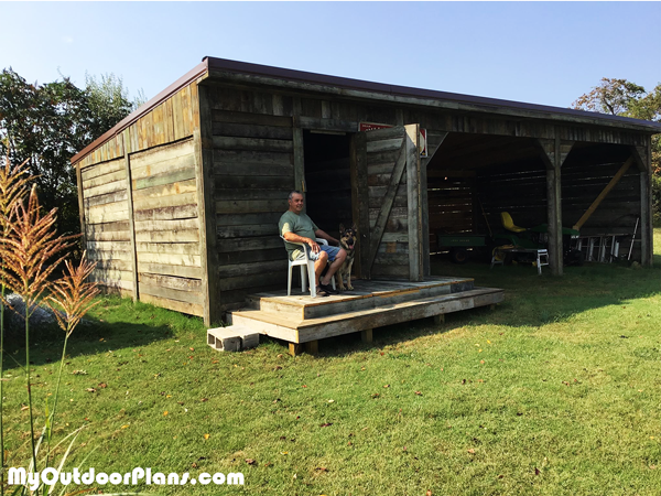 16×36 Run in Shed – DIY Project