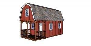 12x22 Barn Cabin Plans