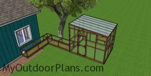 8x10 Catio Plans with tunnel