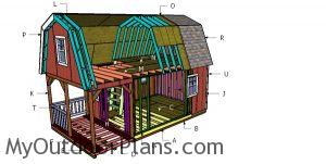 Building a 12x22 barn cabin