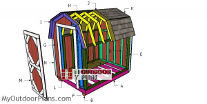 Building-a-6x12-gambrel-shed