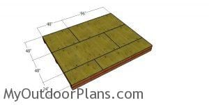 Floor sheets - 10x12 storage shed