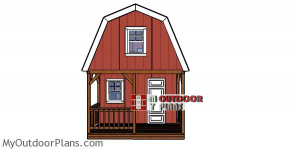 How-to-build-a-12x22-barn-cabin-with-loft-and-porch