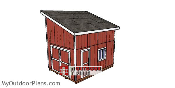 12x16-lean-to-shed-with-loft-DIY-Project