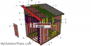 Building-a-12x16-shed-with-lean-to-roof-and-loft