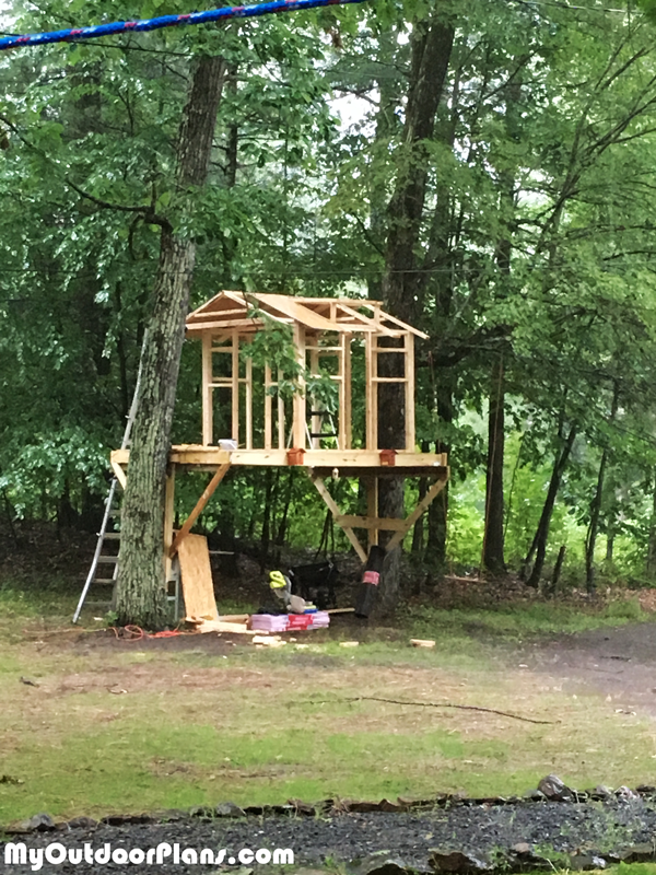 diy tree house myoutdoorplans free woodworking plans