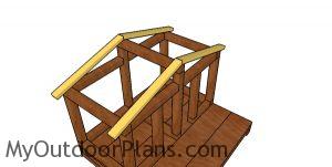 Fitting the rafters - double cat house