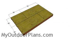 Floor sheets - 8x12 shed