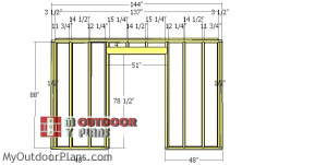 Front-wall-frame-10x12-shed