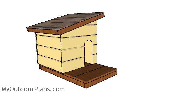 Simple Insulated Cat House Plans | MyOutdoorPlans | Free 