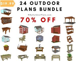 24 outdoor plans bundle