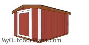 8x10 6 ft tall shed plans