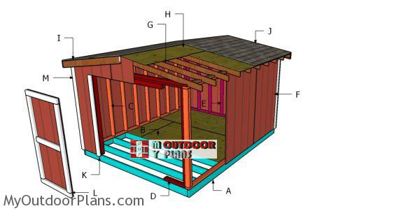 Building-a-8-ft-high-10x12-shed