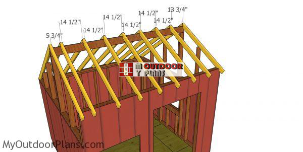 Fitting-the-rafters---10x10-shed