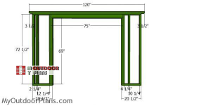 Front-wall-frame-for-10x12-short-shed