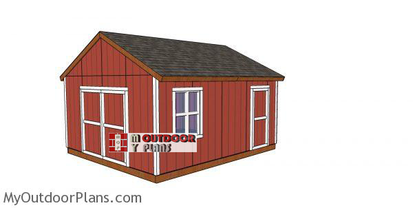 16x18-Gable-shed-plans