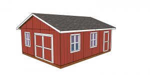 20x24 Shed Plans