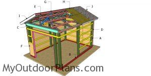 Build a 12x16 pole barn