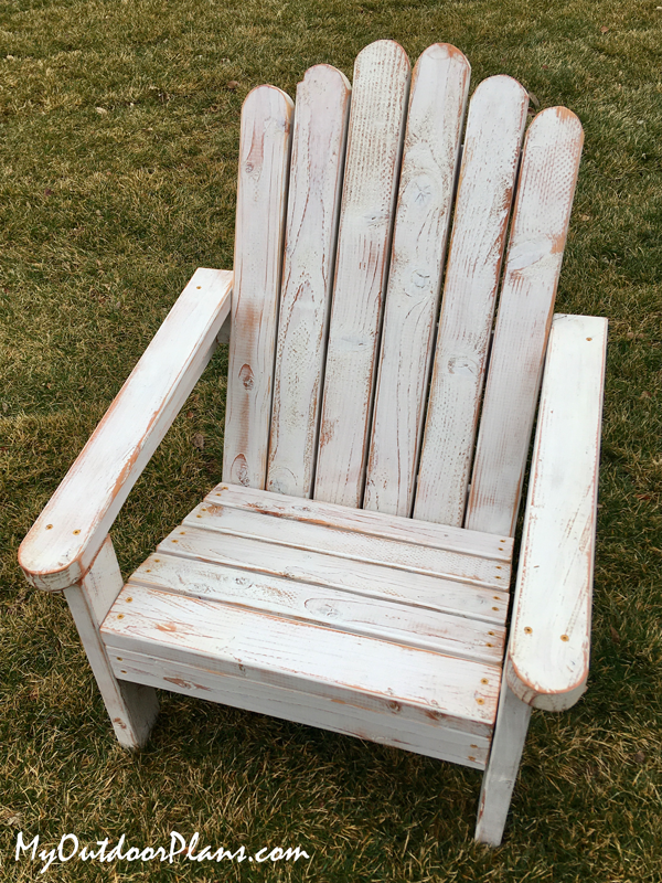 DIY Project - 2x4 Adirondack Chair MyOutdoorPlans Free 