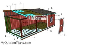 Building-a-12x24-lean-to-shed