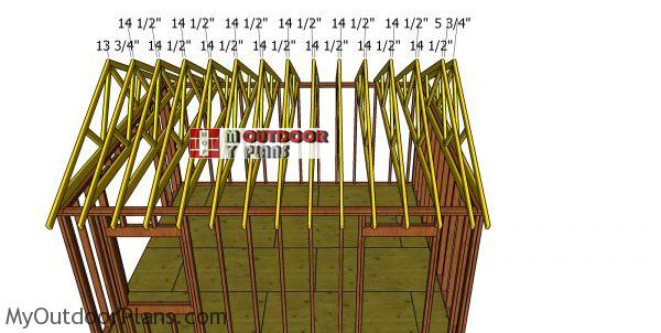 Fitting-the-trusses-to-the-16x18-shed