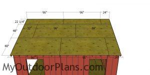 Roof sheets - 16x18 shed