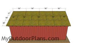 Roof sheets - 20x30 pole barn