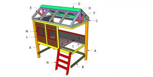 Building a high cabin bed