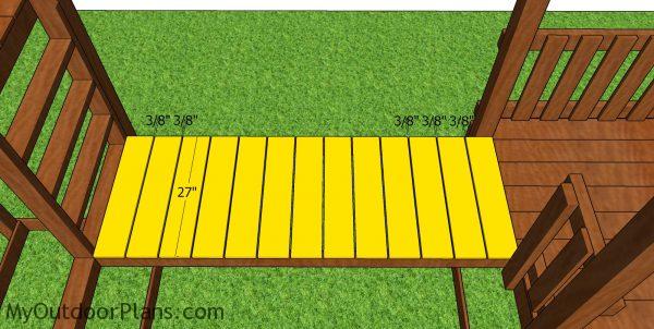 Floor slats - bridge