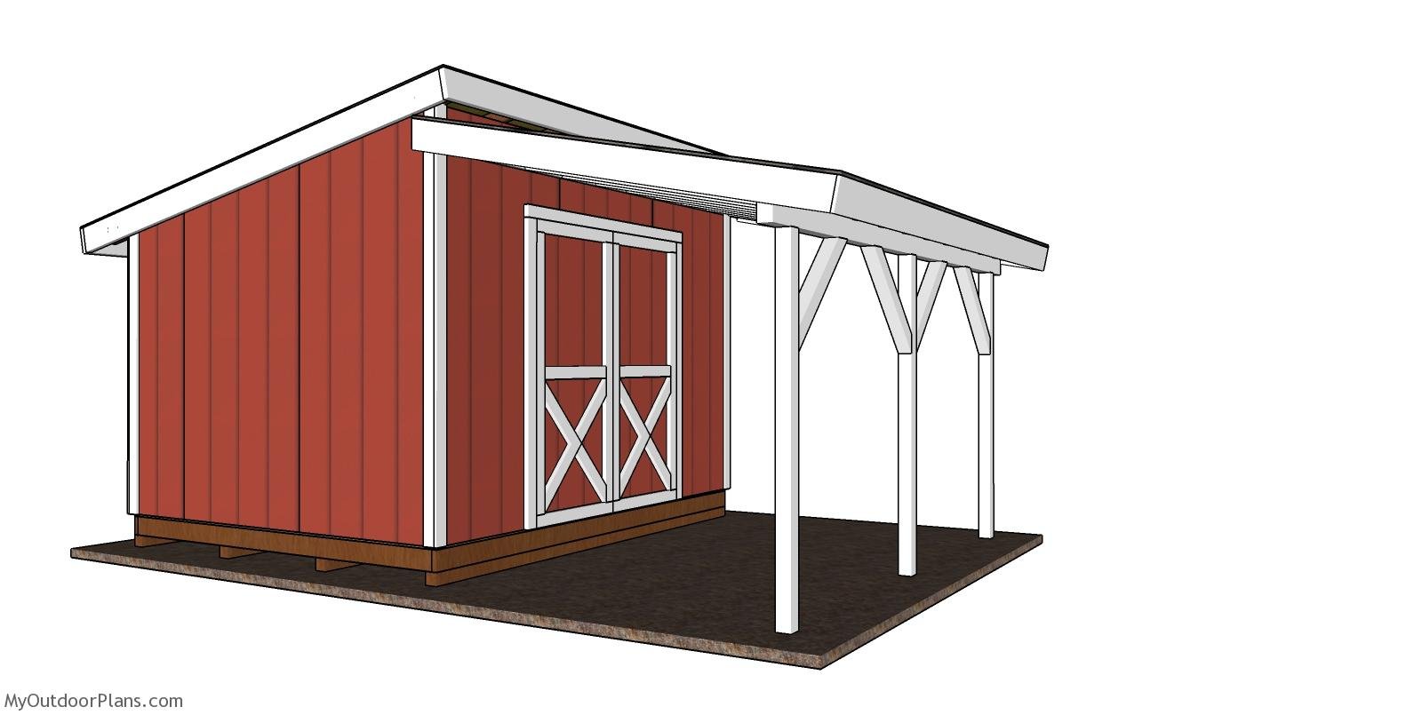 How to Add a Porch to a Shed