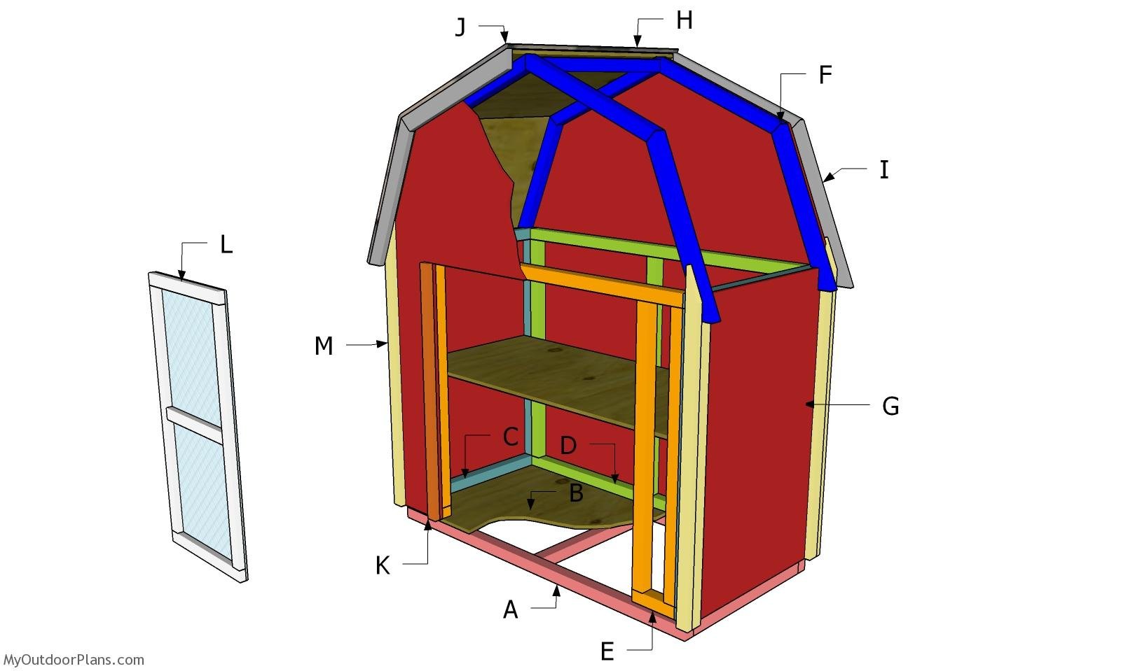 2×4 Barn Display Case Plans – Part 2