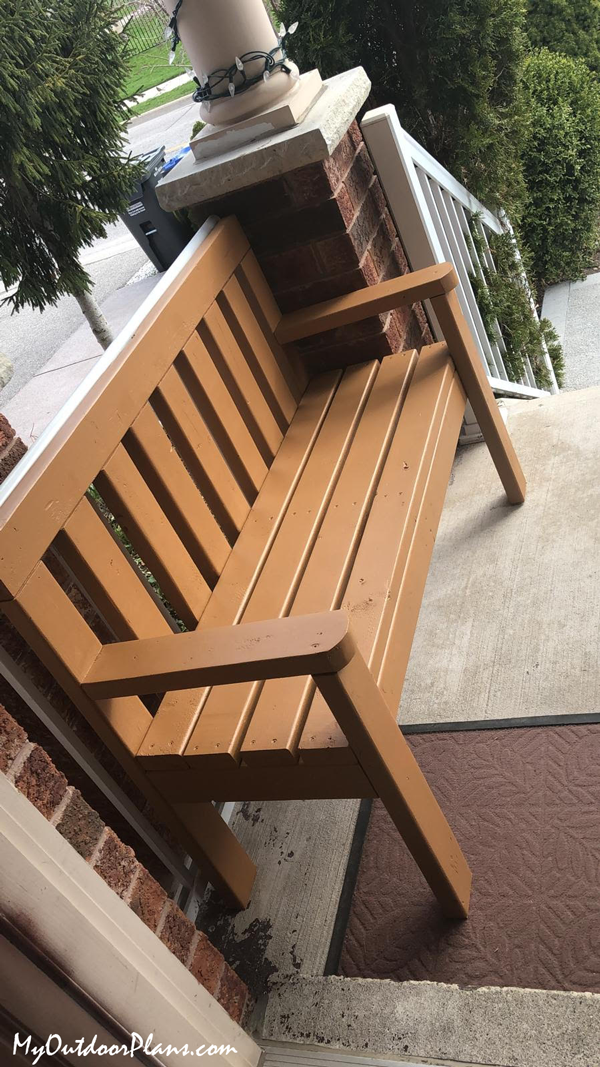 2x4-Porch-Bench