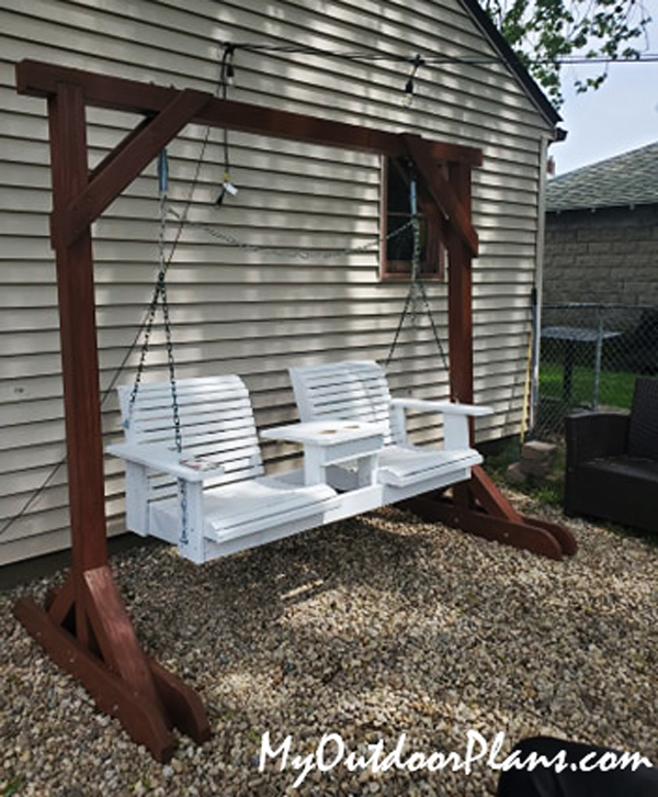 Building-a-porch-swing-stand