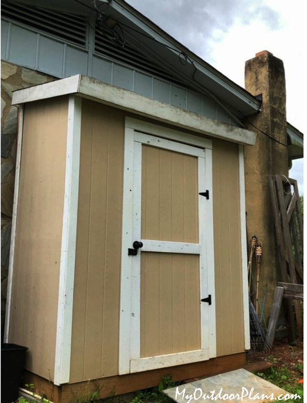 DIY-3x6-Lean-to-shed